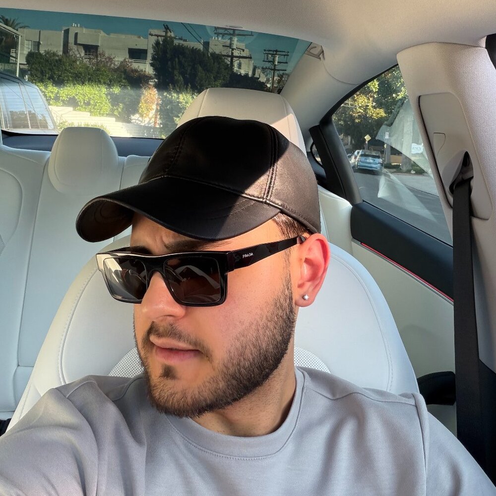 Black Genuine Leather Cap Leather Baseball Cap Handmade Leather Cap Unisex